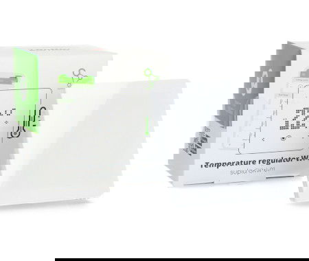 Zamel Supla GKW-01 - heating controller with LED display - WiFi - Android / iOS application - white