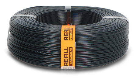 Filament Prusa Refill PETG 1.75 mm 0.9 kg - Anthracite Gray NFC