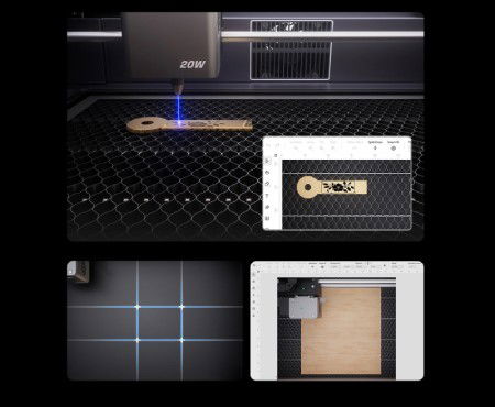 Laser Plotter - Creality Falcon A1 Pro - 20 W