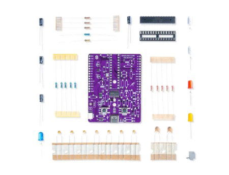 Make your own Dasduino Solder Kit - educational kit for learning to solder Dasduino - ATmega328P - Soldered 333200