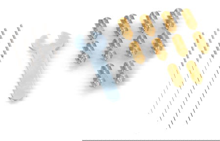 Nozzle Kit 0.2mm / 0.4mm / 0.6mm / 0.8mm for Elegoo Neptune 4 / 4 Pro 3D Printers - Brass