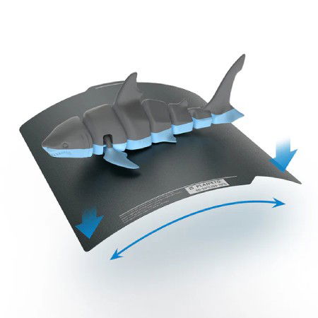 BIQU Panda Double-CryoGrip Textured - double-sided magnetic overlay - for Bambu Lab P1, X1 and A1 printers - 257 x 257 mm