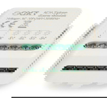 Tuya - 4-channel mini ZigBee scene controller - 12 actions - 230 V - OXT T254