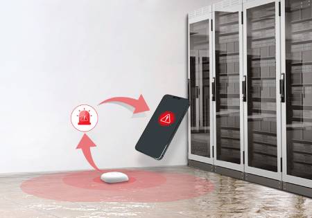 LoRaWAN IP67 Mini Spot Flood Sensor - Milesight WS303