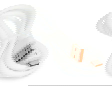 USB A - USB C 2.0 cable with backlight - silicone - 1 m - Akyga AK-USB-59