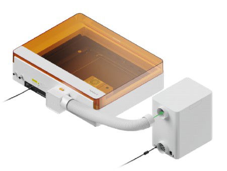 xTool Air Purifier Connector - adapter for connecting the xTool Smoke Purifier and the xTool M1Ultra plotter