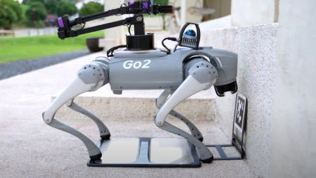 Charging station for the Unitree Go2 Edu robot