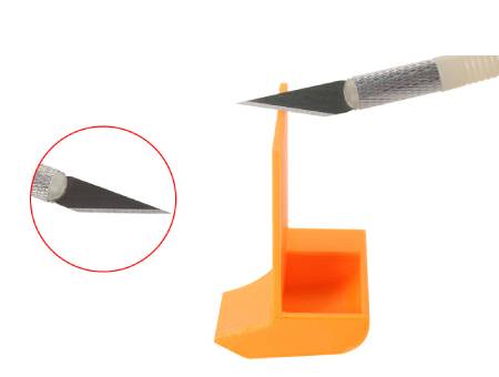 A set of precision knives for processing 3D prints - 13 blades + 3 handles