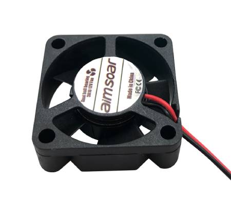12V Fan 30 x 30 x 10mm 2 Wires - Double Ball Bearing