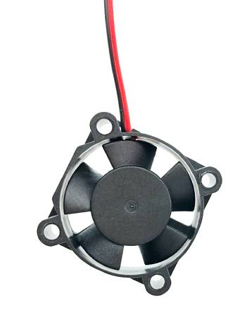 12V Fan 30 x 30 x 10mm 2 Wires - Double Ball Bearing