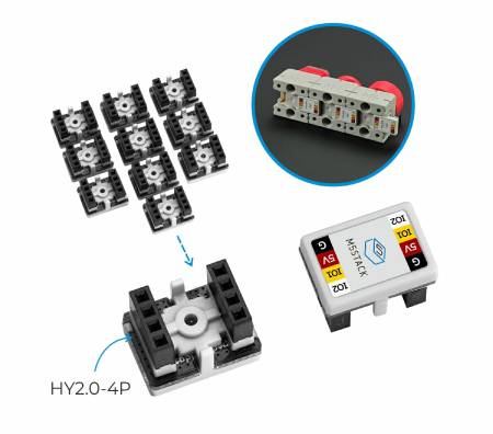 Chain Bridge - Grove Connector for M5Stack Chain and Unit Puzzle Series - 10 pcs - M5Stack A155