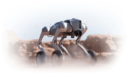 Four-legged mobile platform - robo dog - Unitree Go2-W U1