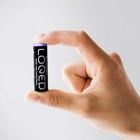 Shelly LOQED Power Kit - 8x AA Ni-MH battery pack + power supply - for the LOQED smart lock