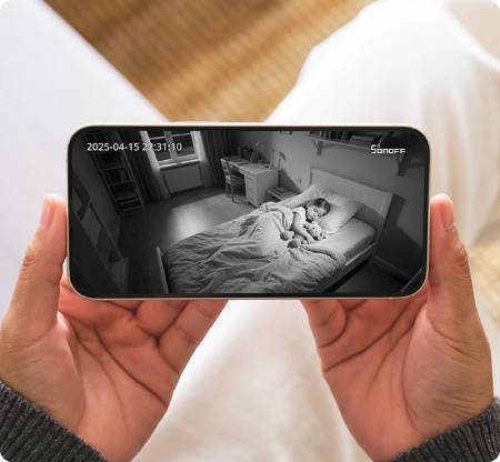 Sonoff CAM Pan-Tilt 2 - Smart 360° WiFi Camera - Android / iOS App