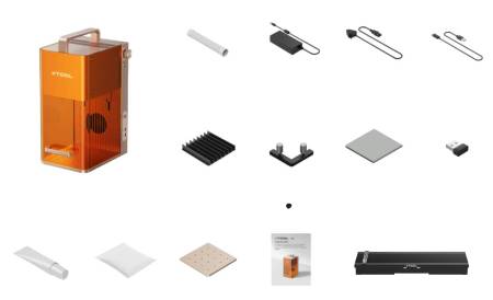 xTool F2 - 15W diode and 5W infrared laser engraving machine