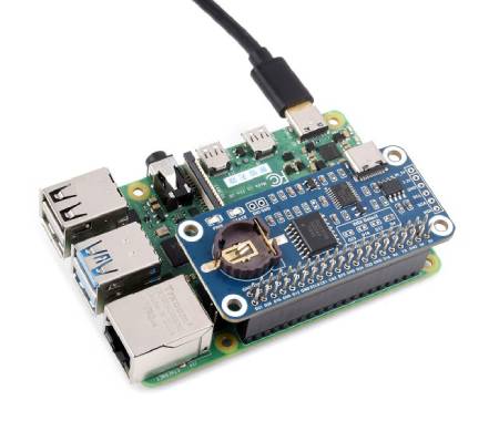 DS3231SN Real Time Clock and Watchdog Module for Raspberry Pi - Waveshare 25766