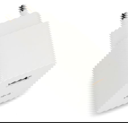 Baseus Charging Quick Charger USB-A Power Adapter - 3.6 - 8 V / 3 A 24 W - White