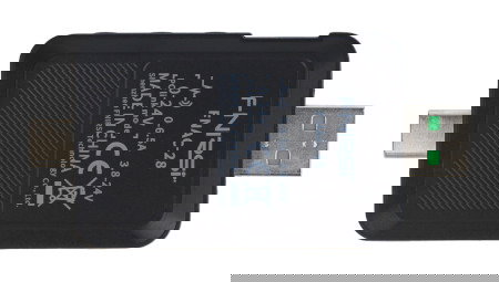 FNIRSI FNAC-28 2-in-1 USB tester - voltage, current and power meter from USB A / USB C port