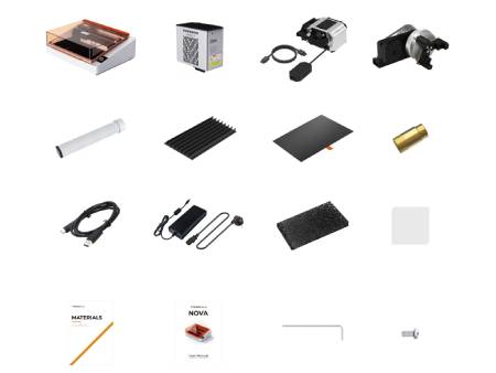 TOOCAA NOVA 10 W laser plotter + rotary module