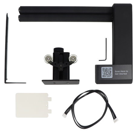 Ador Roller Rotary Module for the FLUX Ador Laser Cutting and Engraving Machine