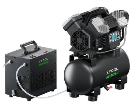 xTool Selected Air Compressor & Air Dryer - air dryer and compressor for MetalFab systems