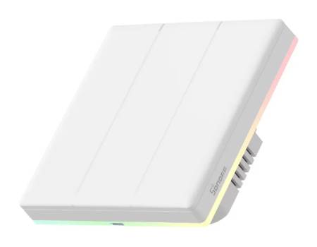 Sonoff TX T5 3C - Smart Touch WiFi Wall Switch - 3-Channel - White