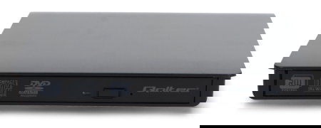 External drive - DVD-RW USB 3.0 burner for reading and writing CD / DVD - Qoltec 51857