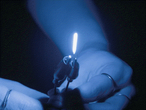 Single-Ended Flexible LED Filament - flexible LED strip - 3V 25mm - Warm White