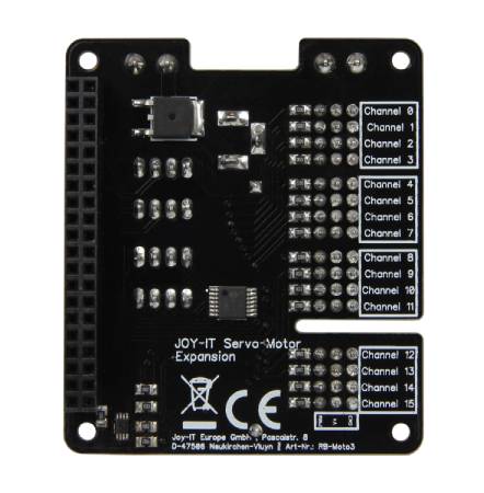 MotoPi - 16-channel PWM servo controller for Raspberry Pi - Joy-IT RB-Moto3