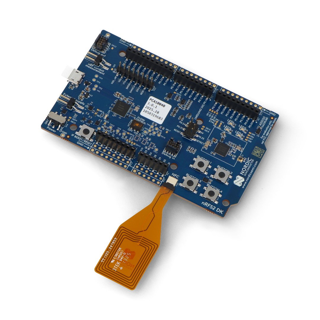 nRF52-DK - Development Kit - Bluetooth / NFC / ANT - Nordic Semiconductor