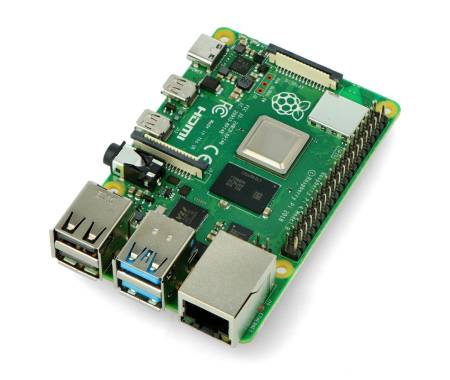 Raspberry Pi 4 model B WiFi DualBand Bluetooth 2 GB RAM 1.8 GHz - Dual RAM version
