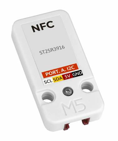 NFC Unit - NFC / RFID reader 13.56 MHz - ST25R3916 - M5Stack U216