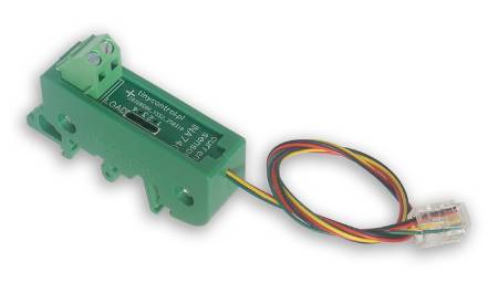 INA740 - I2C digital power monitor for measuring current, voltage, power and energy - DIN rail mount