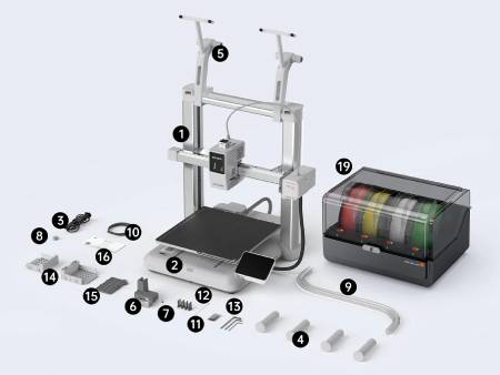 3D Printer - Anycubic Kobra X Combo