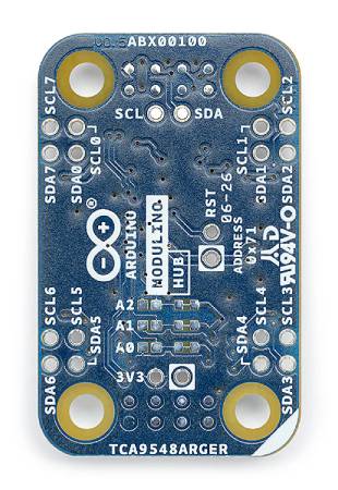 Arduino Modulino Hub - 8-channel I2C multiplexer - TCA9548ARGER - Qwiic - ABX00100