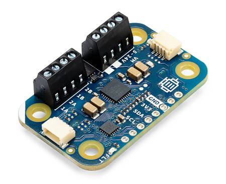 Arduino Modulino Motors - Dual Channel Motor Driver 5V - 24V / 3.8A - MAX2221 - Qwiic - ABX00114