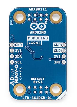Arduino Modulino Light - Light, Color and IR Sensor - Qwiic - ABX00111
