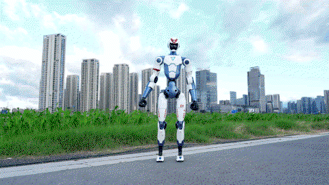 Humanoid robot - Unitree R1 Basic - Crismon Hero
