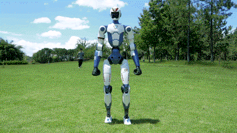 Humanoid robot - Unitree R1 Basic - Crismon Hero