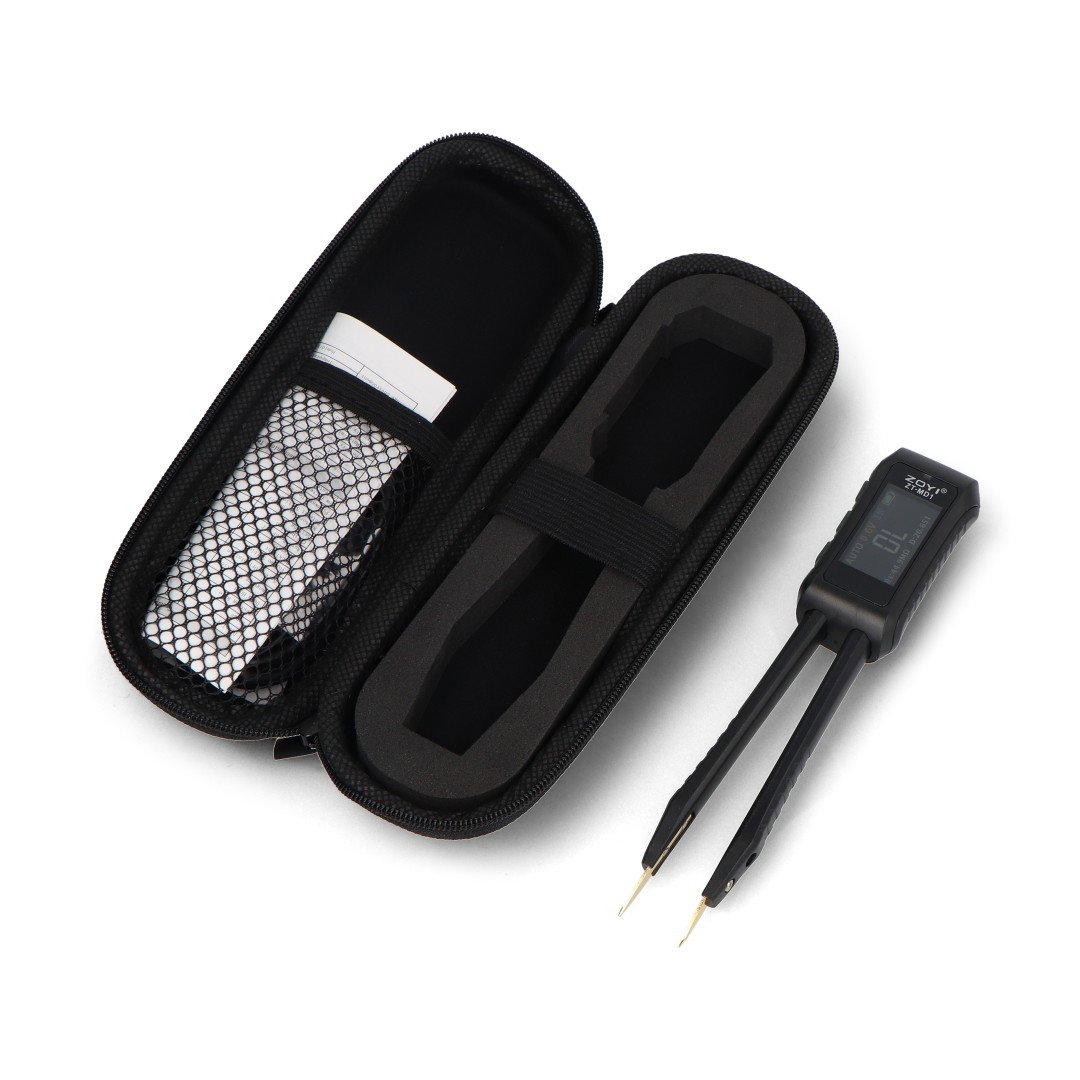 LCR meter - measuring tweezers for SMD components - ZOYI ZT-MD1