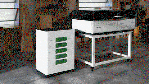 xTool SafetyPro AP2 Max - air purifier with SuperCyclone system for xTool devices