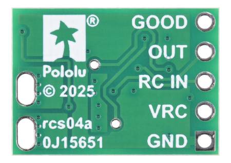 RC Switch with Isolated Solid State Relay SPST - 30V 10A - Soldered Connectors - Pololu 5424