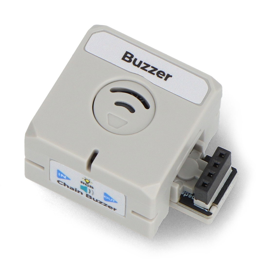 Chain Buzzer - buzzer module with RGB diode - M5Stack U224