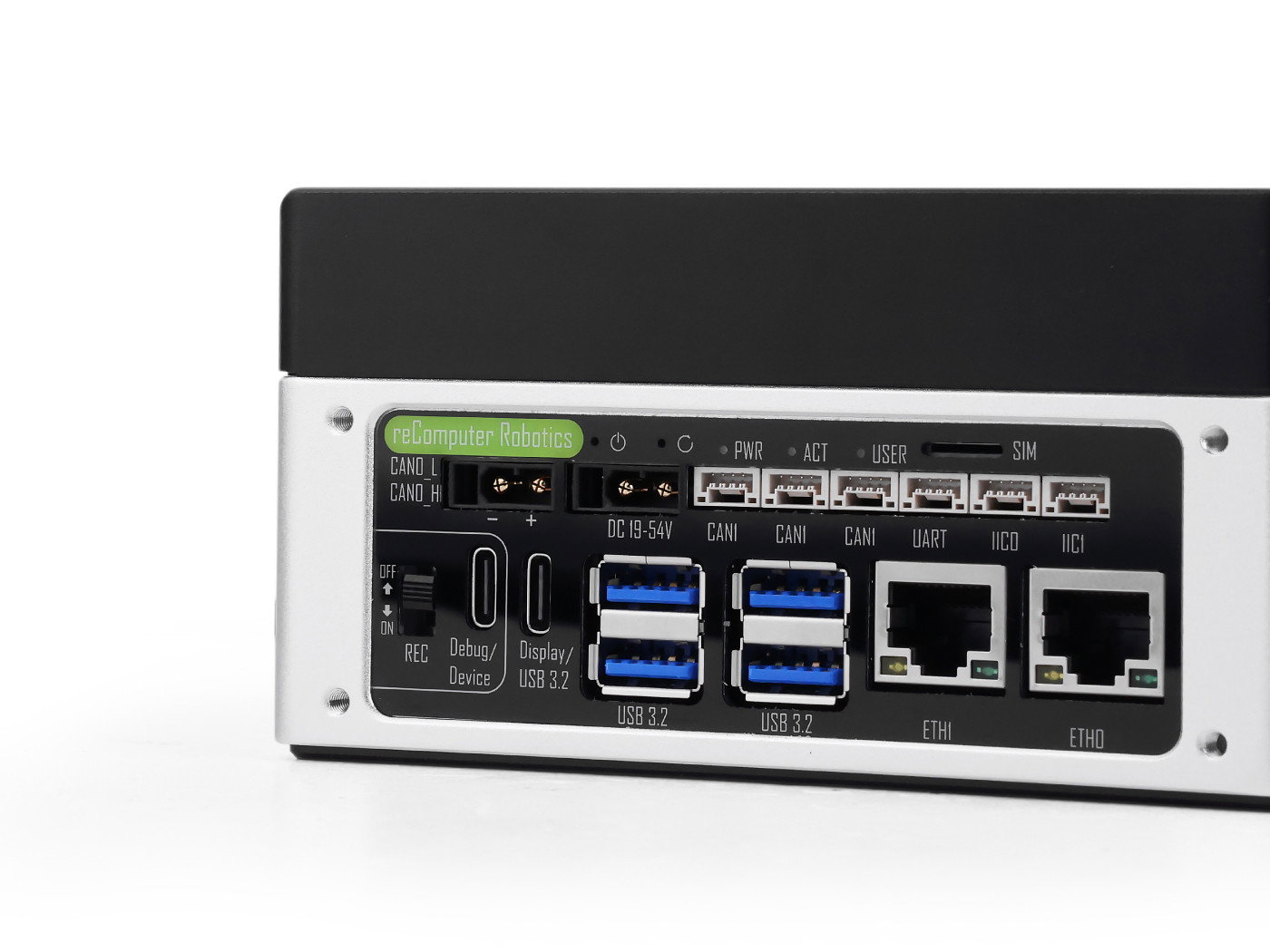 reComputer Robotics J4012 - Nvidia Jetson Orin NX 16GB RAM + 128GB NVMe - without power supply - Seeedstudio 114110310